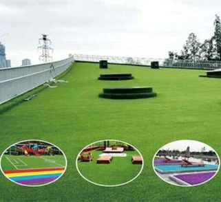 Açık Yapay Standart Sahte Çim Çim