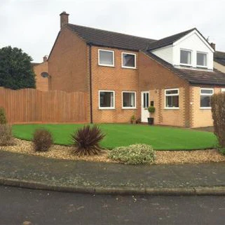 Popüler Ekonomik Düz Şekil parlak yeşil 35mm Bahçe için Açık Yapay Halı döşeme