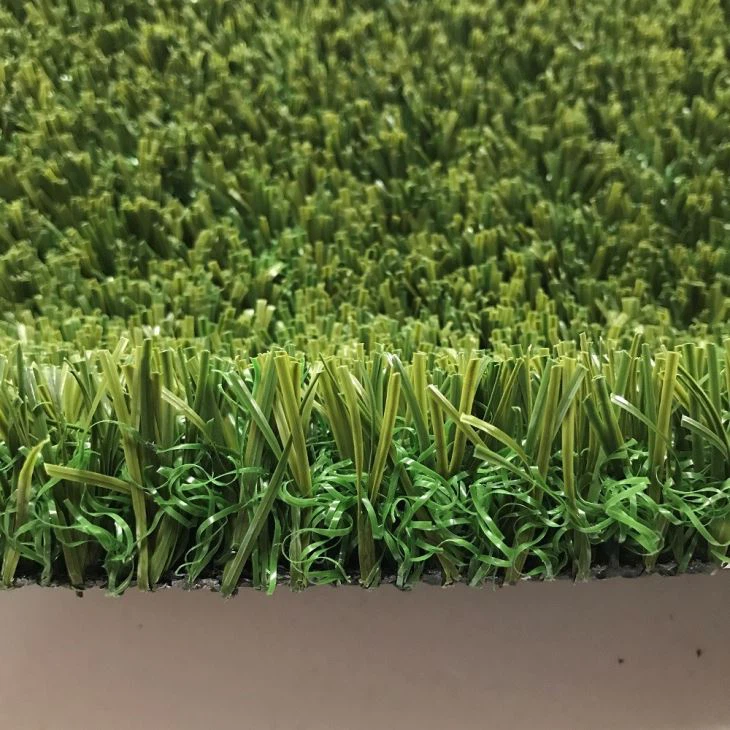 Non Infilled Synthetic Turf Football Artificial Grass For Soccer Field