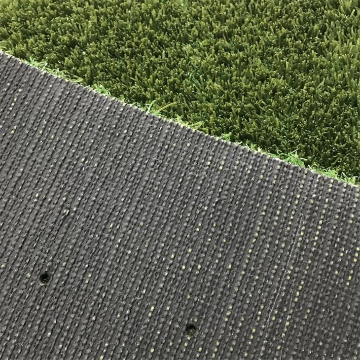 Non Infilled Synthetic Turf Football Artificial Grass For Soccer Field
